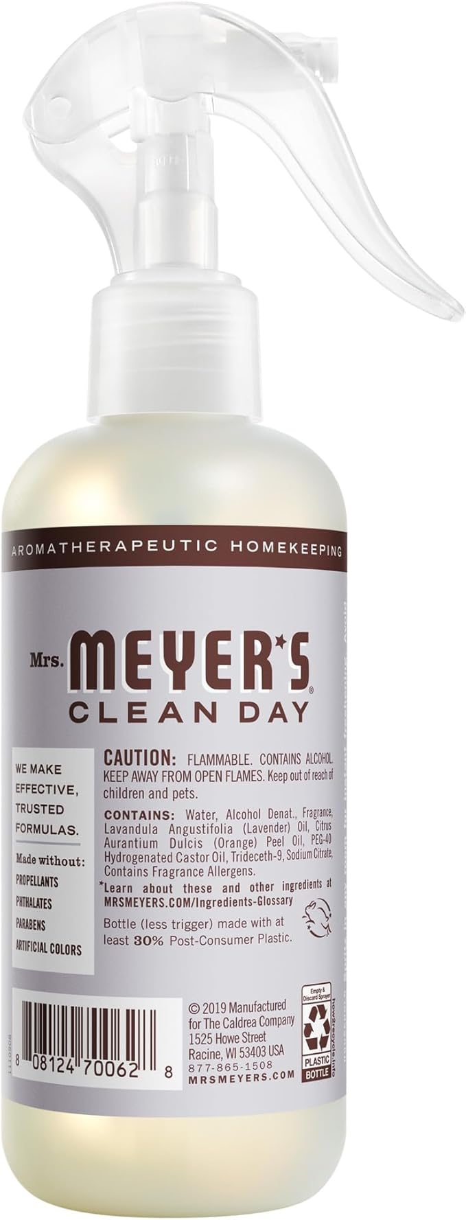 MRS. MEYER'S CLEAN DAY Room Spray, Lavender Scent, 8 Fl Oz Bottle - Image 2