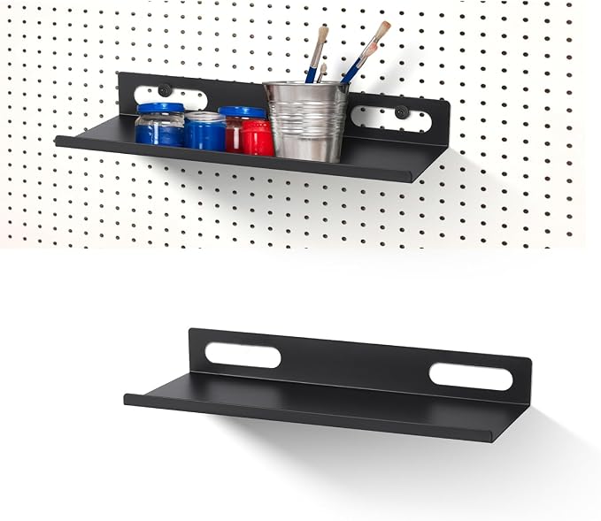 Metal Pegboard Shelf Set by GCORE