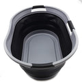 SAMMART 44L Collapsible Plastic Laundry Basket by SAMMART