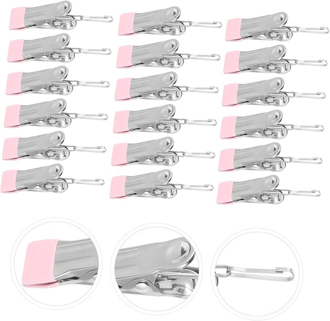 Garneck 20pcs Non- Laundry Clips Windproof Clothespins - Image 8