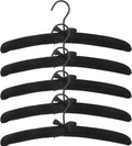 Veemoon 5pcs Non-Slip Satin Padded Hangers by Veemoon
