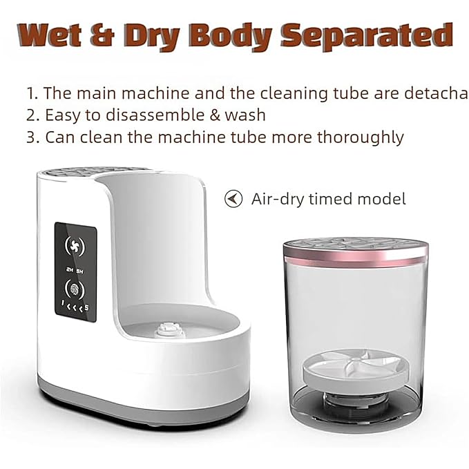 Makeup Brush Cleaner Machine, Portable Washer Device - Image 6