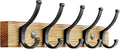 Coat Rack Wall Mount, 16.5 Inches Wood Coat Hooks Wall Mount, Wall Coat Rack by Optish