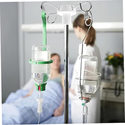 minkissy Stainless Steel Vertical Infusion Stand Accessory Hook - Image 9