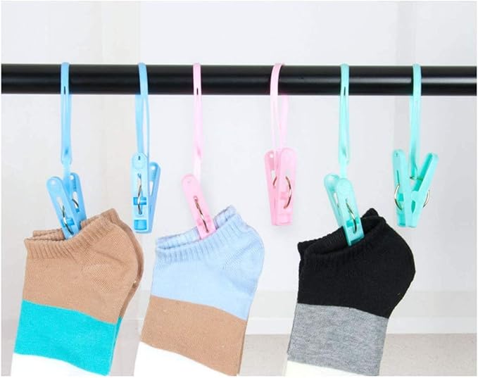 20 PCS Travel Hangers with 12 Pcs Clips - Image 5