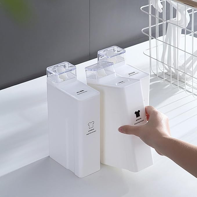Large Capacity Laundry Detergent Bottle Multipurpose Refillable Soap Dispenser - Image 6
