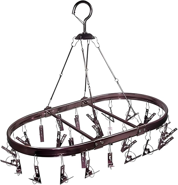 Underwear Drying Rack with 26 Non-Slip Clips by PREMIUMHOMELIFE