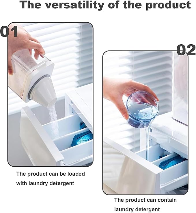 soap Dispenser Laundry Detergent Dispenser Soap Dispenser Plastic Bathroom Soap - Image 4