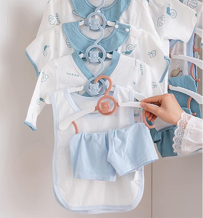 JSF Baby Hangers, 20 Pack Baby Clothes Hangers - Image 5