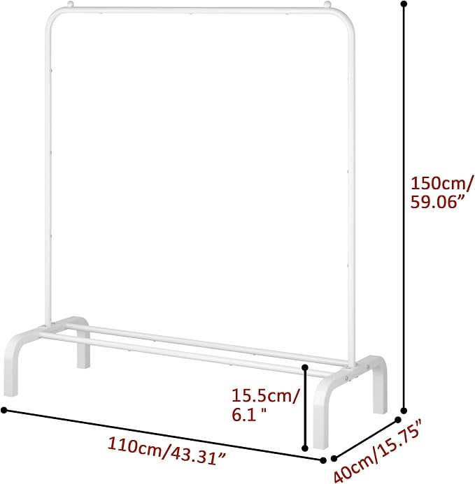 Clothes Rack Metal Clothing Rack - Image 2