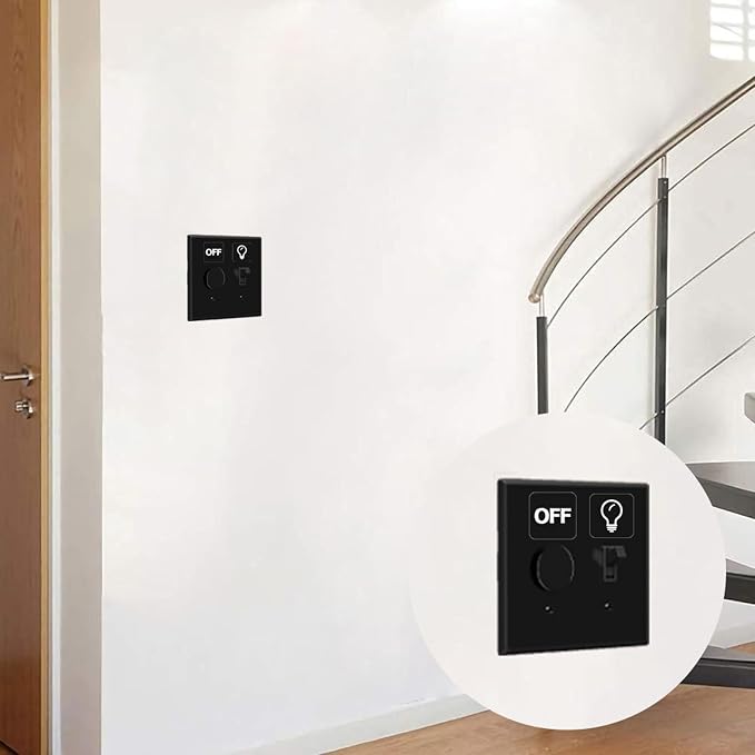 578PCS Light Switch Decals Transparent Light Switch Labels Stickers Waterproof - Image 7
