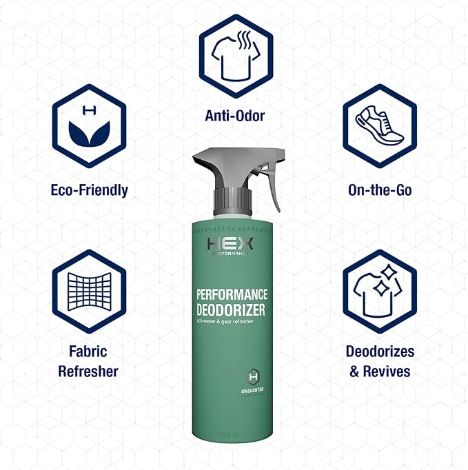 HEX Performance Deodorizing Spray, Fragrance Free, 22oz - Image 5
