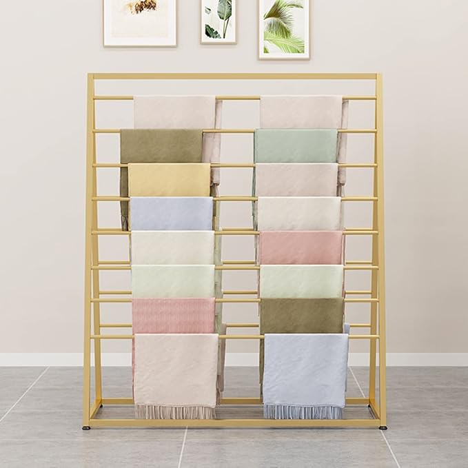 Gold 16-Shelf Craft Display Holder - Image 3