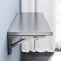 304 Stainless Steel Wall-Mounted Folding Table, Laundry Fold Down Table by Unknown