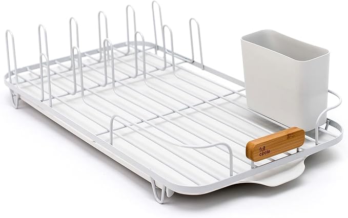 Full Circle Dish Jockey Extra Large Dish Drying Rack – Space Saving Drying Rack - Image 2