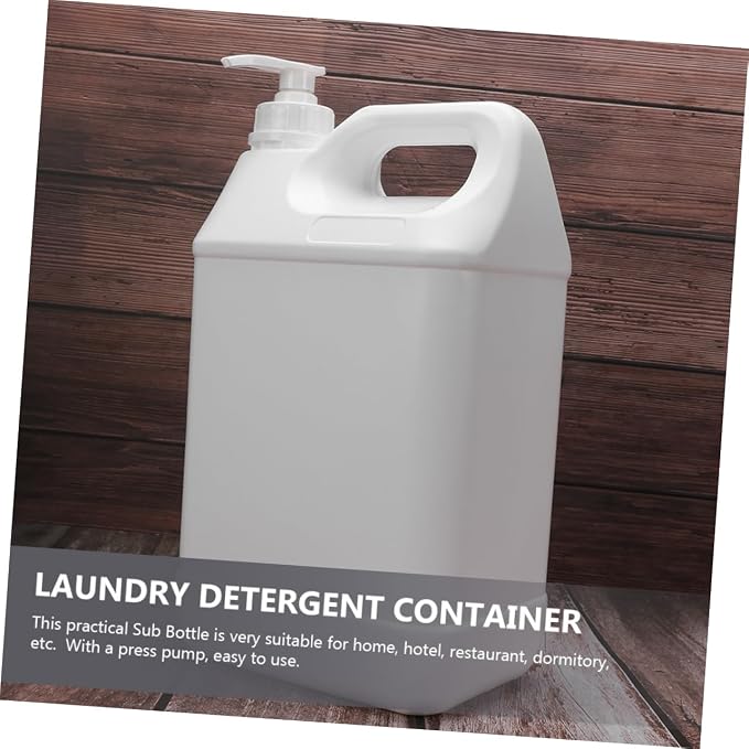 Generic 4L Pump Dispenser Laundry Soap Container Capacity Liquid Dispenser - Image 8