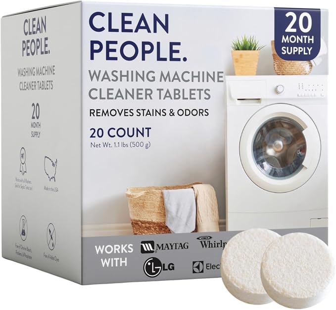 THE CLEAN PEOPLE Washing Machine Cleaner by CleanPeople