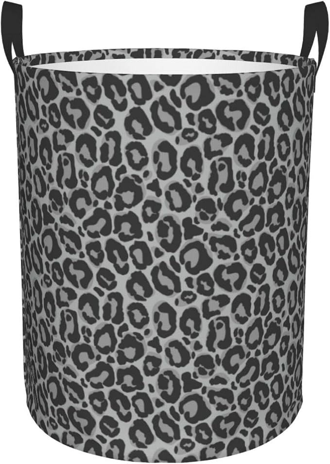 Leopard Cheetah Print Laundry Hamper Bag - Image 9