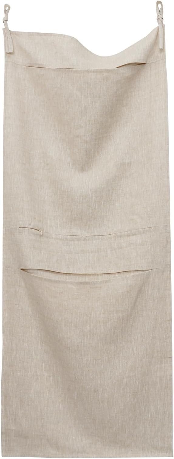 100% Linen Hanging Laundry Bag - Image 7