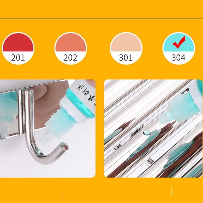Foldable Wall Mounted Clothes Airer Hanger Towel Holder Household Easy Storage - Image 3