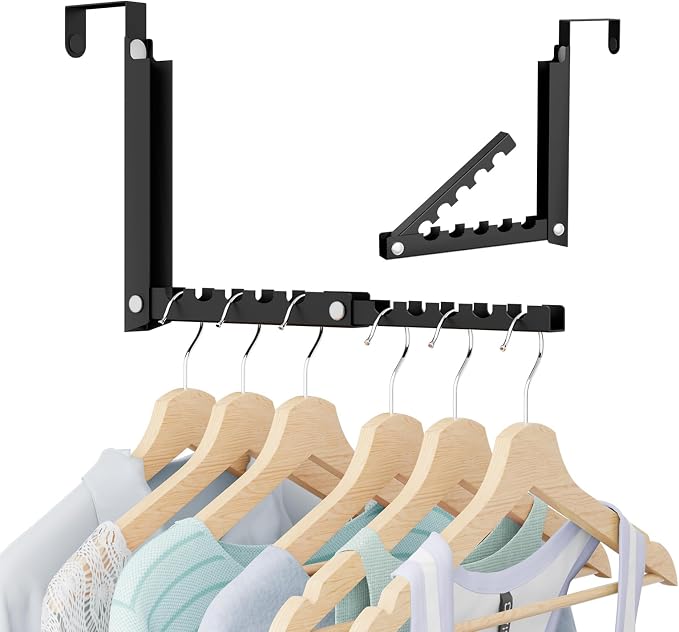 Over the Door Hooks, Extended Over the Door Clothes Hanger by WLCSNG