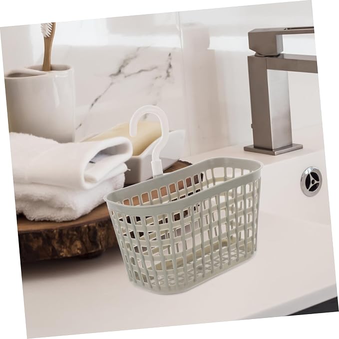 LIFKOME Rotatable Hook Storage Hanging Basket Plastic Kitchen Bathroom - Image 6