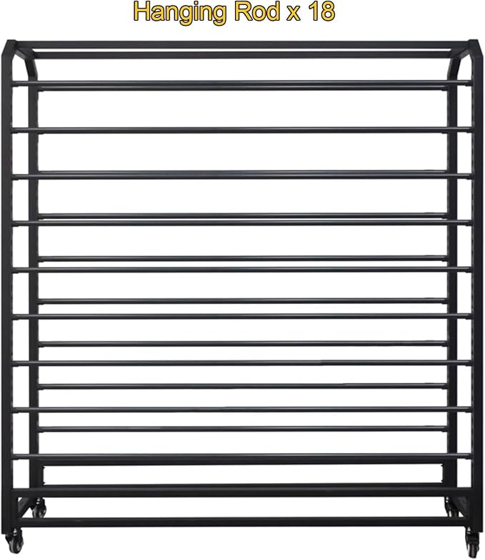 Commercial Fabric Roll Storage Rack - Image 4