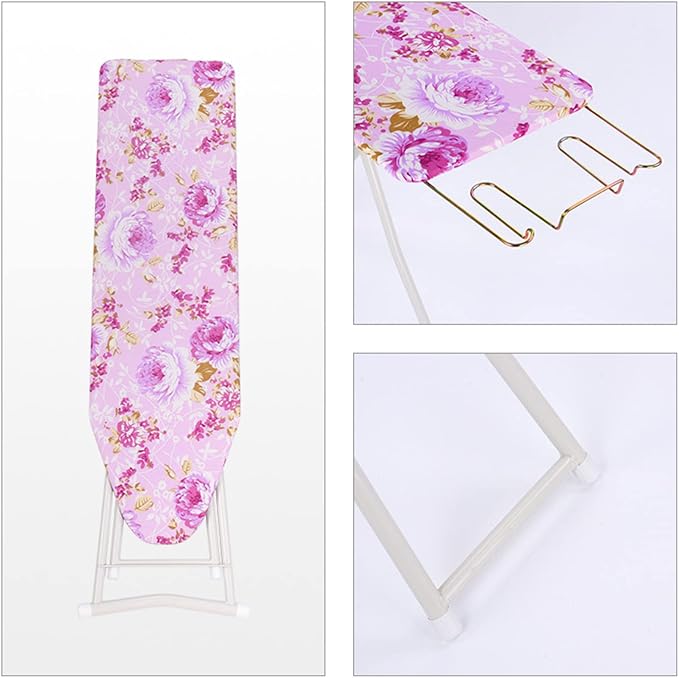 Ironing Boards Foldable Iron and Ironing Board Set, Height Adjustable Smooth - Image 5