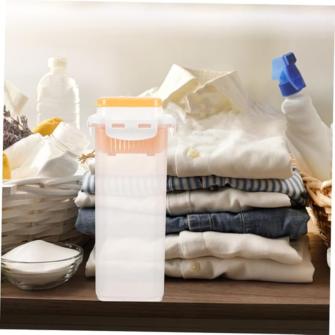 VALICLUD 2pcs Multi-functional Laundry Powder Container Airtight Lid - Image 5
