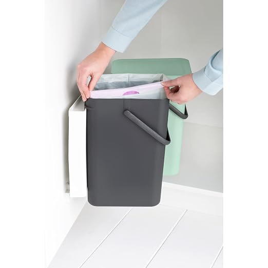 Brabantia Sort & Go Built-in Cupboard Recycling Cans Double Door Mounted Trash - Image 7