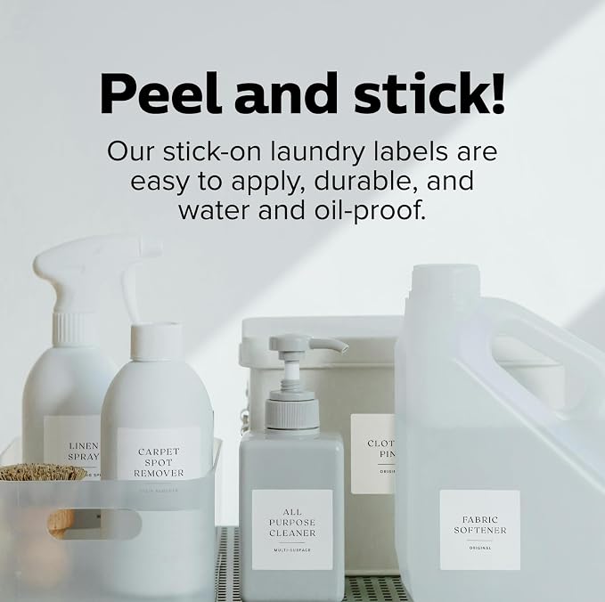 Laundry & Home Organization Labels - Image 4