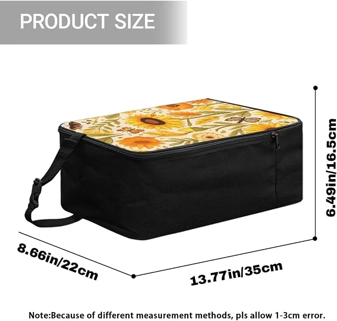 Sunflower Lightweight Irons Carrying Case Portable Handheld Steamer Storage Bag - Image 7