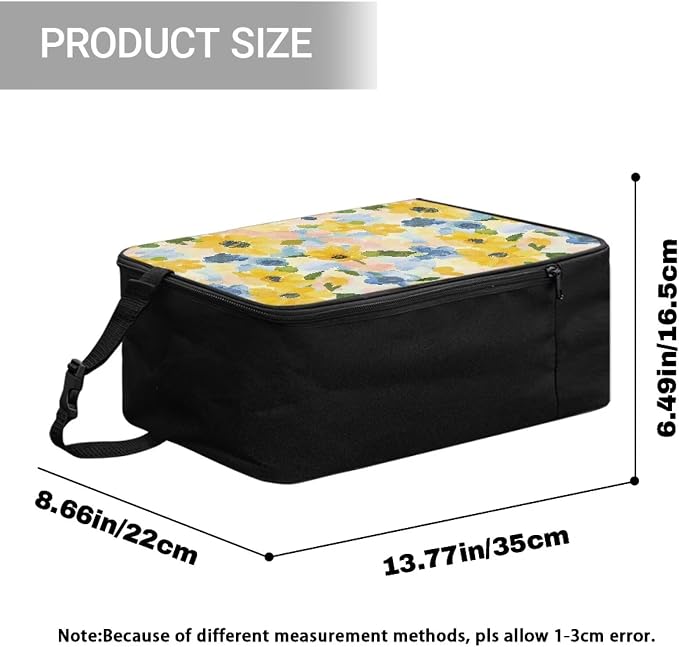 Steamer Storage Bag Floral Travel Pouch - Image 7