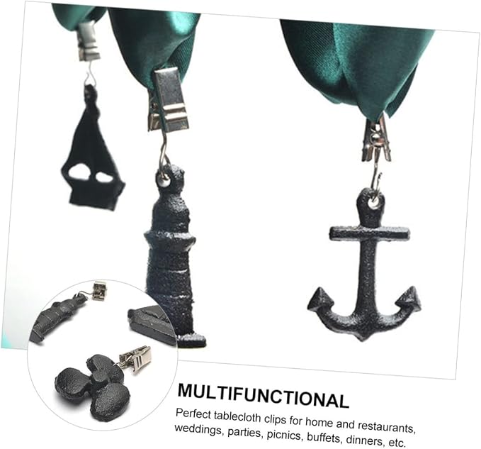 Cabilock Heavy Duty Iron Hanger Set 4 Windproof Clips - Image 9