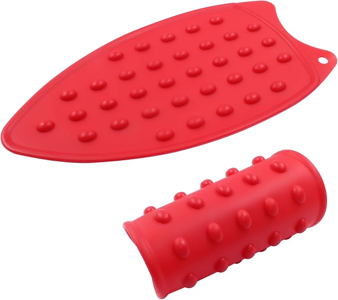 2 Pcs Silicone Iron Rest Pads Mat Iron Hot Heat Resistant Protective Pads - Image 5