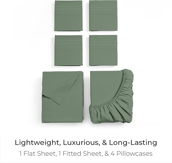 Mellanni California King Sheet Set - Image 3