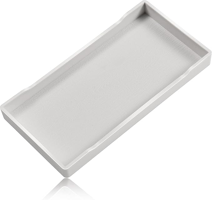 Small White Mini Tray for Serving Accessory, Perfume or Display Use. by VCREATC-VCREATEFORCUSTOMER