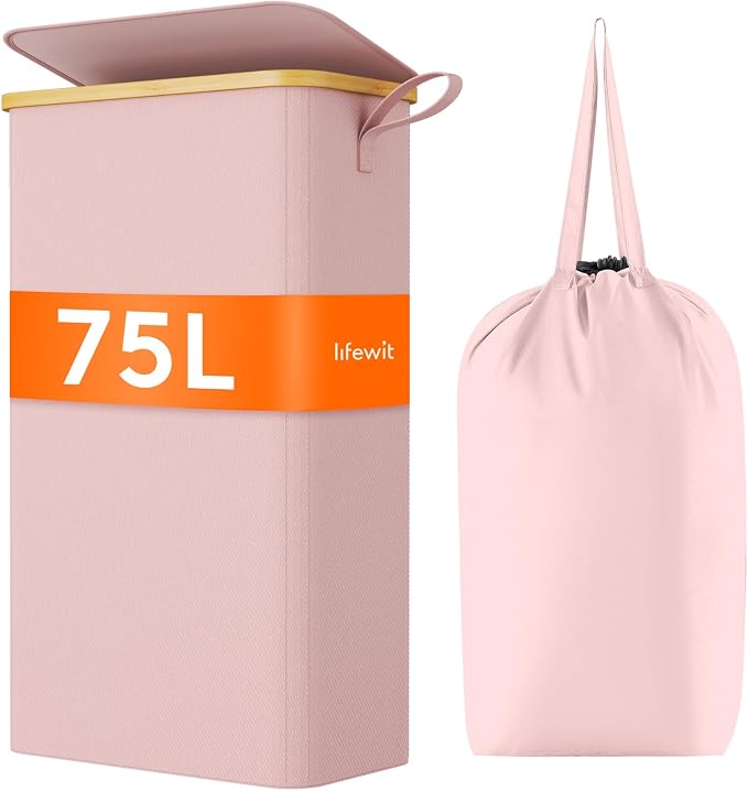 Lifewit 75L Slim Laundry Hamper by Lifewit