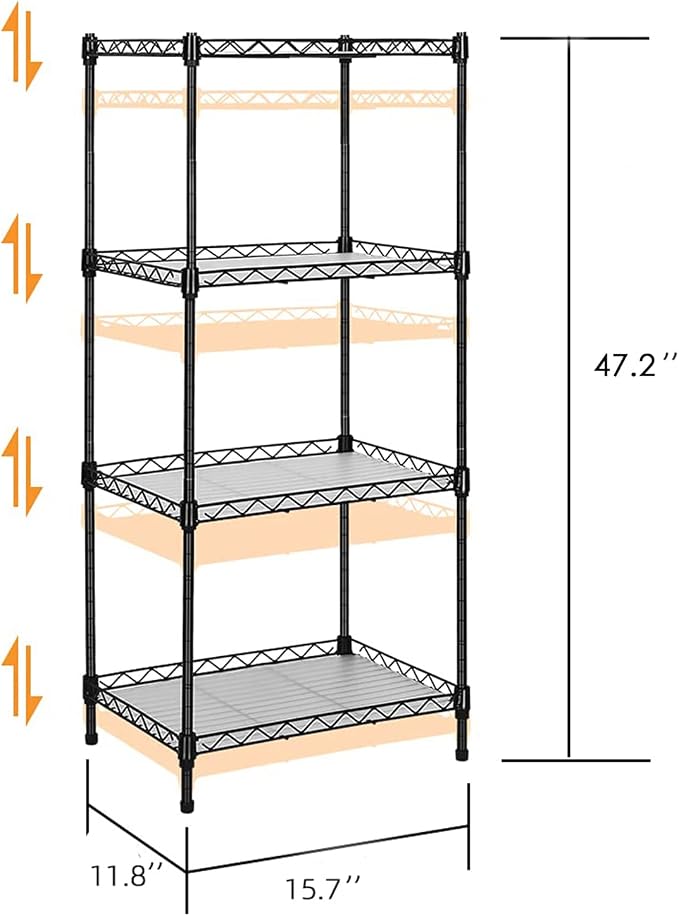 Best 4-Tier Wire Shelving - Image 3