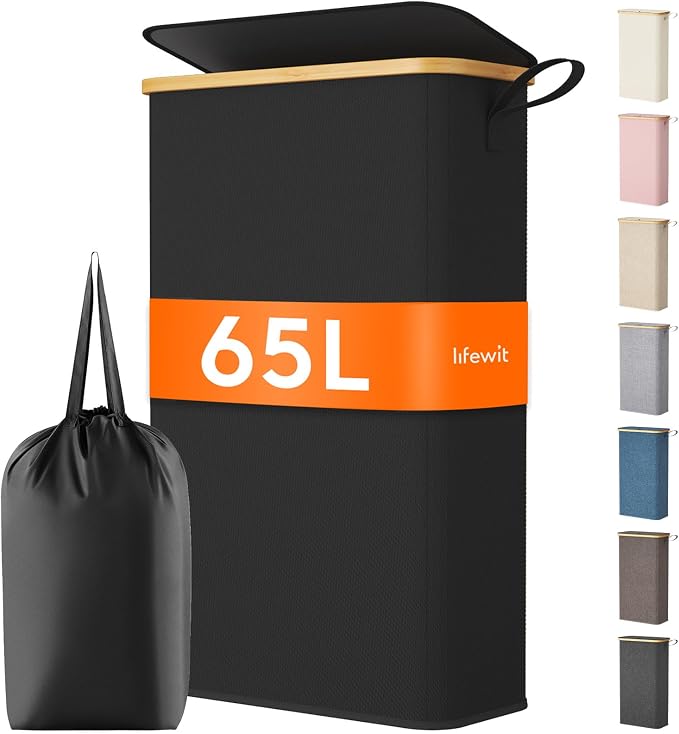 Lifewit 65L Slim Laundry Hamper by Lifewit