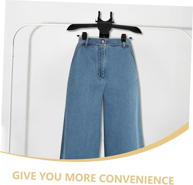 Garment Hanger with Clips Reusable Clothing Hanger - Image 6