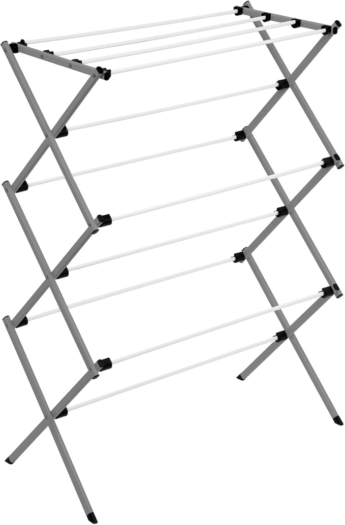 Honey-Can-Do Deluxe Metal Collapsible Clothes Drying Rack, 50 lbs - Image 5
