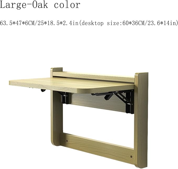 Fold Down Laundry Table, Home bar Foldable Floating nightstands，Floating - Image 3