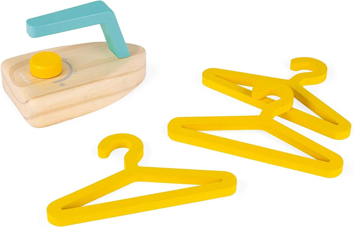 Janod Ironing Board Set – Pretend Laundry Set - Image 3