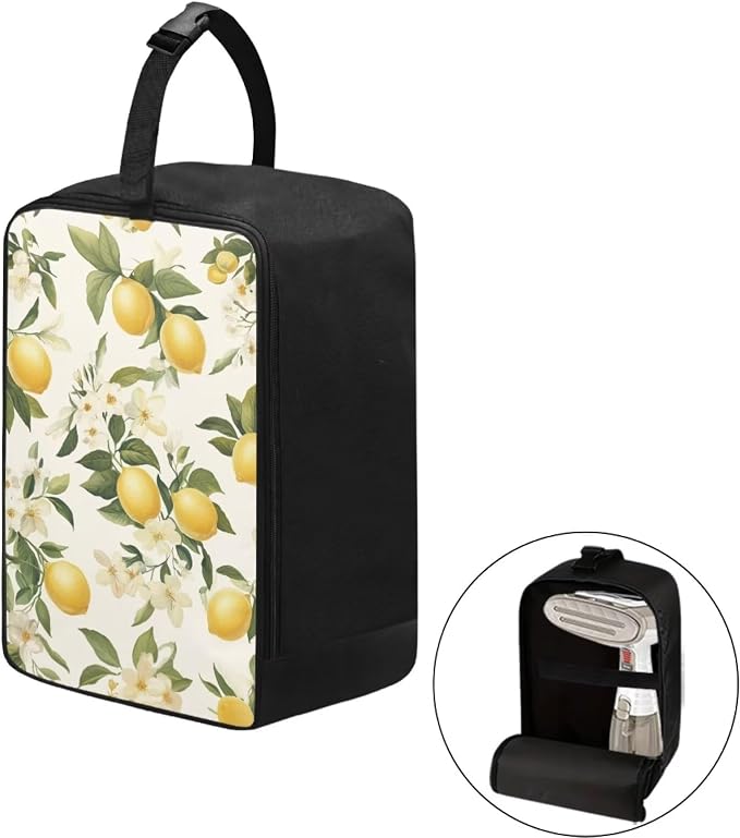 Lemon Travel Steamer Storage Bag Zippered Carrying Case - Image 2