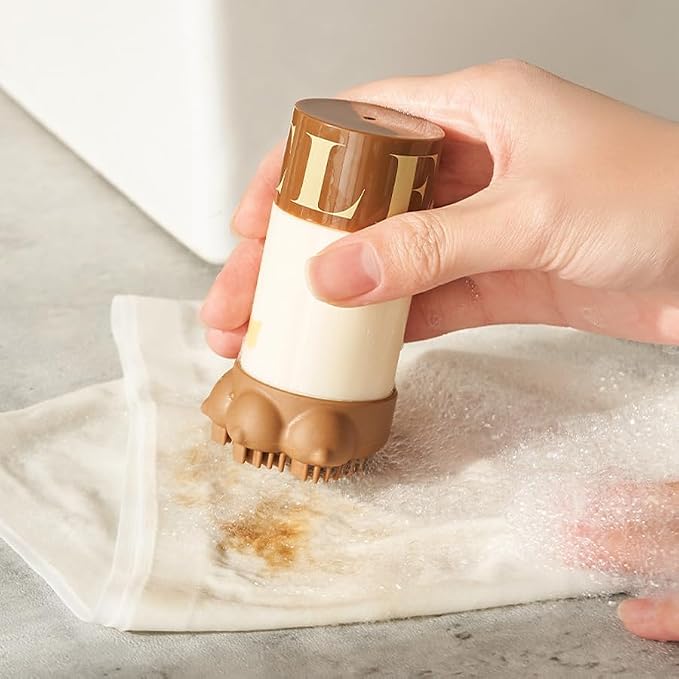 Travel Laundry Soap Bar with Brush - Image 3