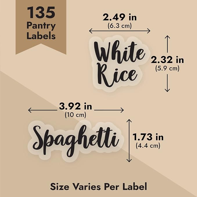 Talented Kitchen Labels for Food Containers - Image 5