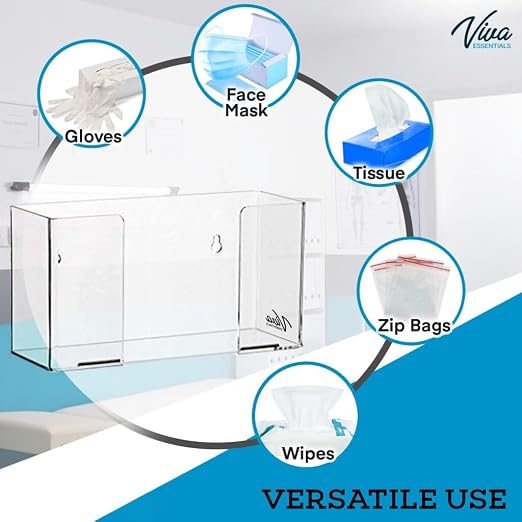 AdirMed VivaEssentials Single Glove Box Holder, Wall Mount or Free Standing - Image 9