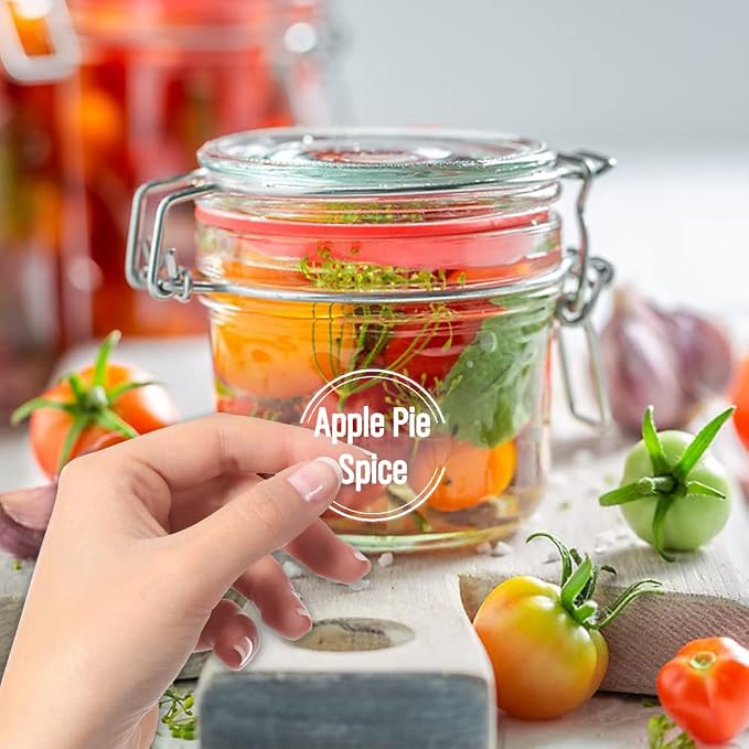 144 Pcs Transparent Spice Labels, Numbers - Image 6