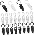 Luxshiny 20pcs Swivel Laundry Hook Clips Drip Rack Waterproof Clothes Hanger by Luxshiny